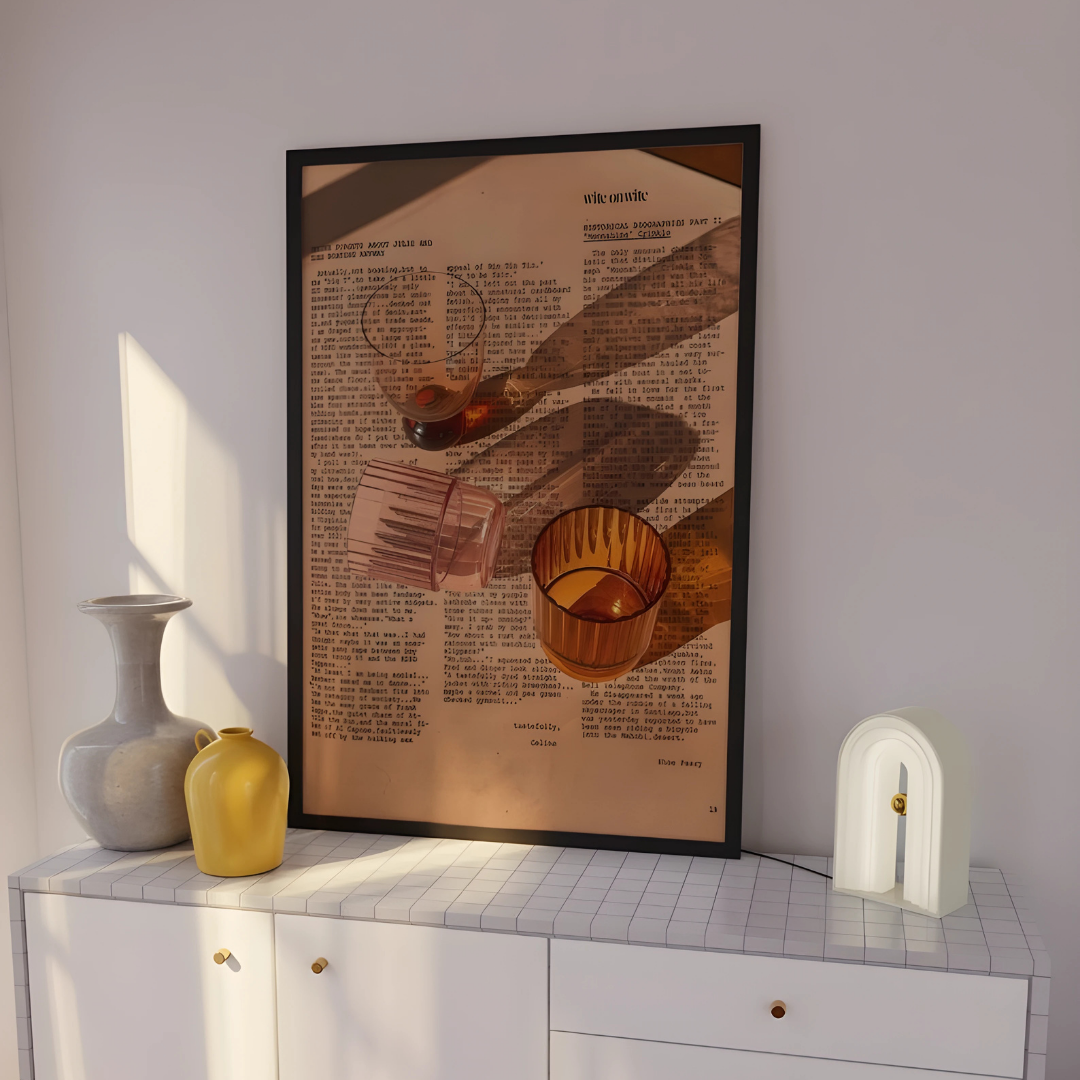 Typography Trendy Wall Art(Printable+Physical)