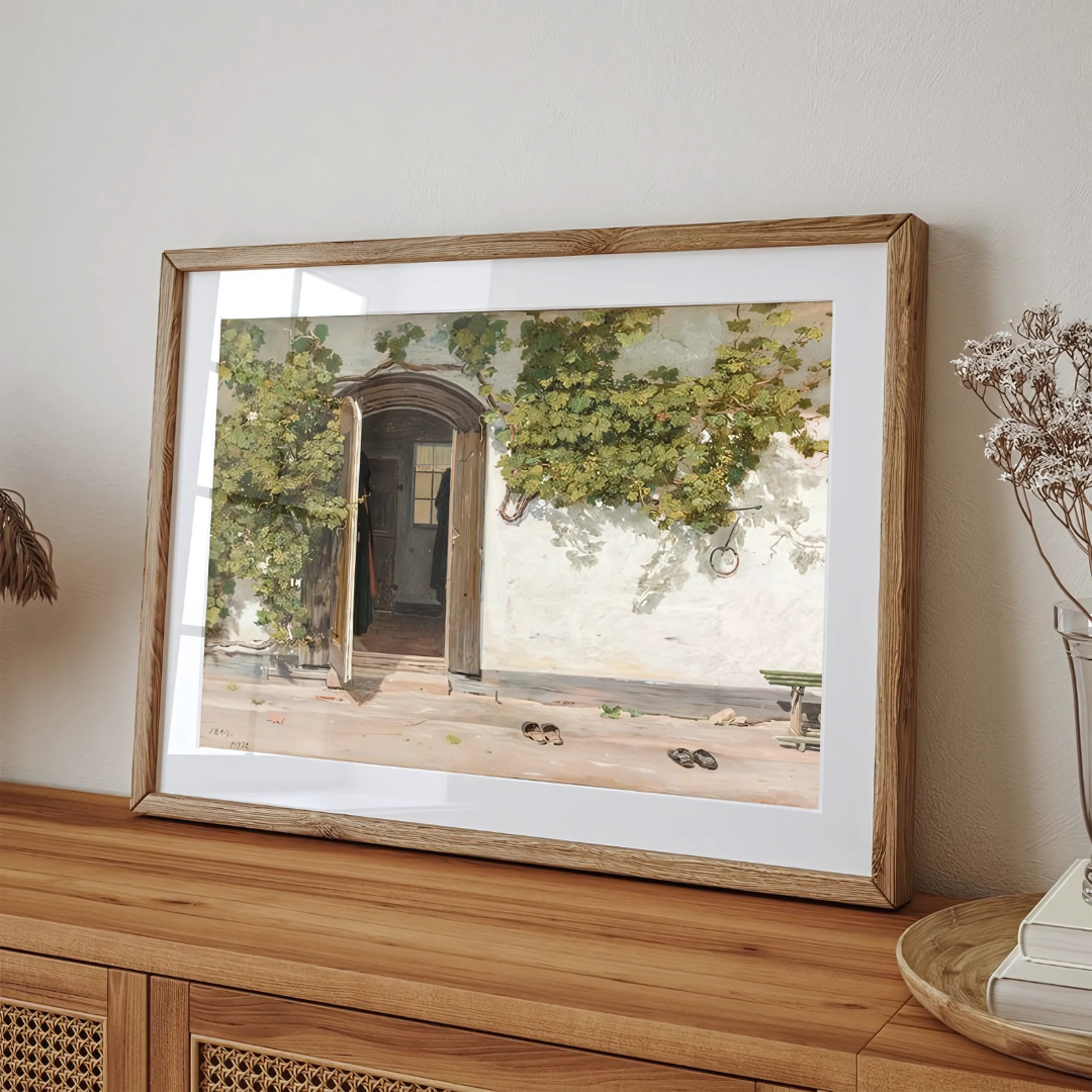 Mediterranean Summer Painting Printable Wall Art(Printable+Physical)