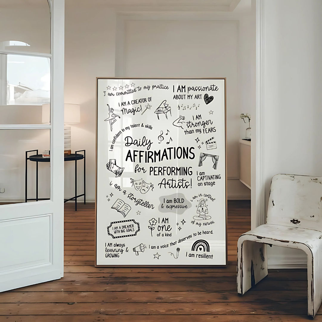 Theatre Inspirational Quote Digital Wall Art(Printable+Physical)