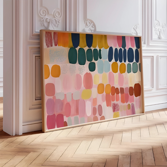 Abstract Colorful Painting Print (Printable+Physical)