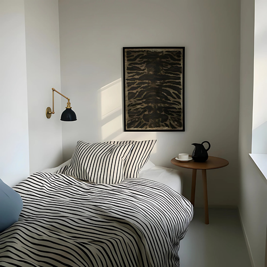 Trendy Leopard Dorm Room Maximalist Rug Wall Art (Printable+Physical)