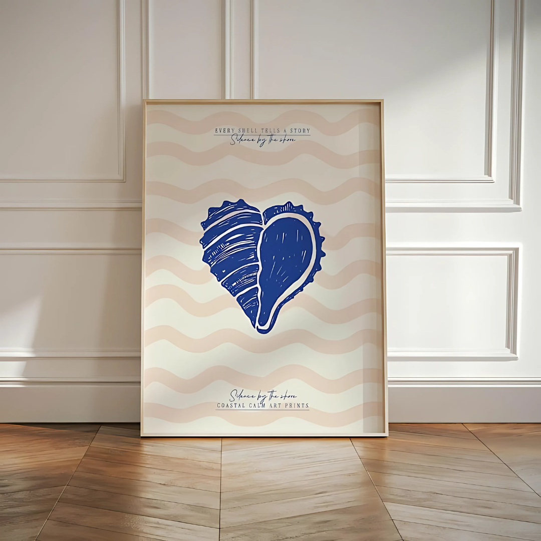 Coastal Cottage Wall Art(Printable+Physical)