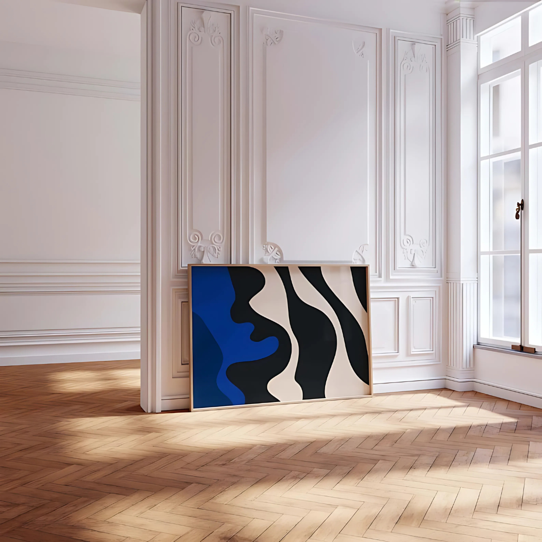 Horizontal Abstract Art Print(Printable+Physical)
