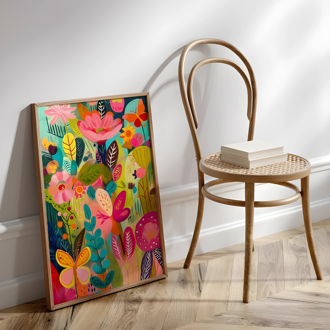 Printable Eclectic Abstract Wall Art (Printable+Physical)