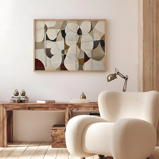 Modern large abstract painting(Printable+Physical)