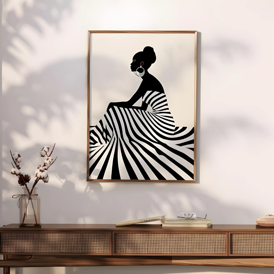 African American Black Women Wall Art(Printable+Physical)