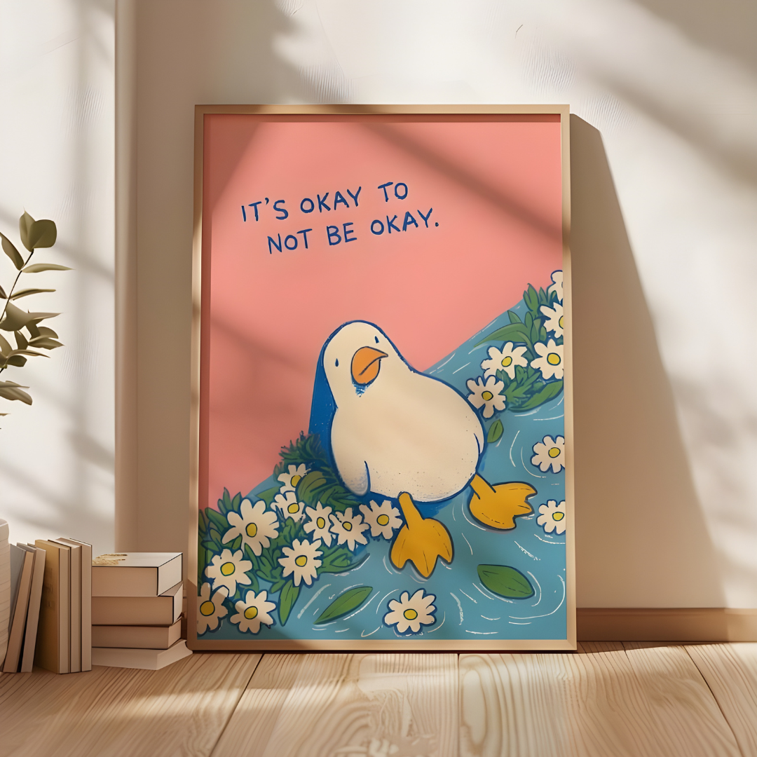 School Counselor Office Poster Therapist Art Print (Printable+Physical)