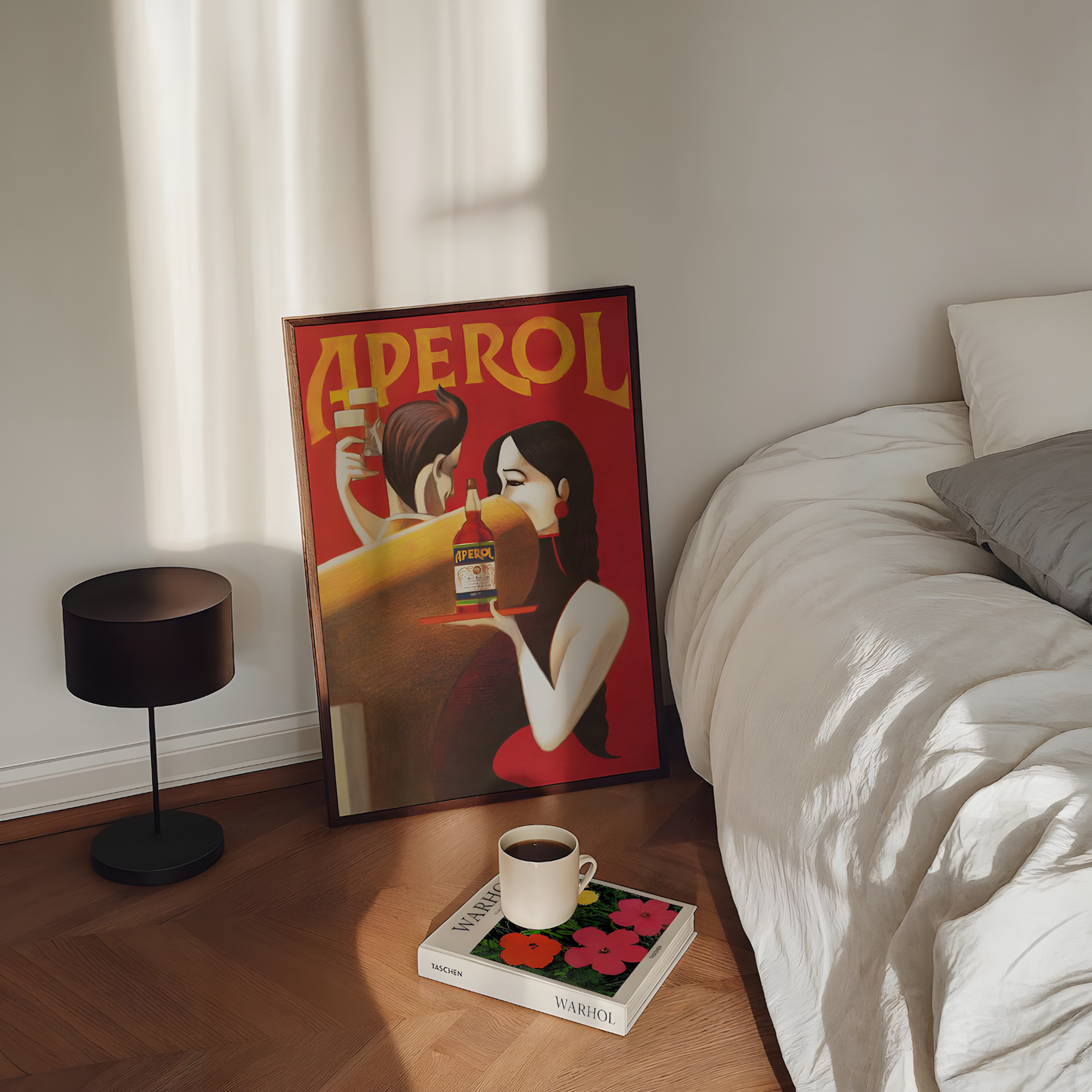 Couple Dancing, Bar Decor, Aperol Vintage Poster Art(Printable+Physical)