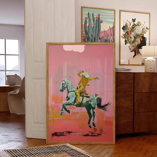 Modern Cowboy Culture Art Print (Printable+Physical)
