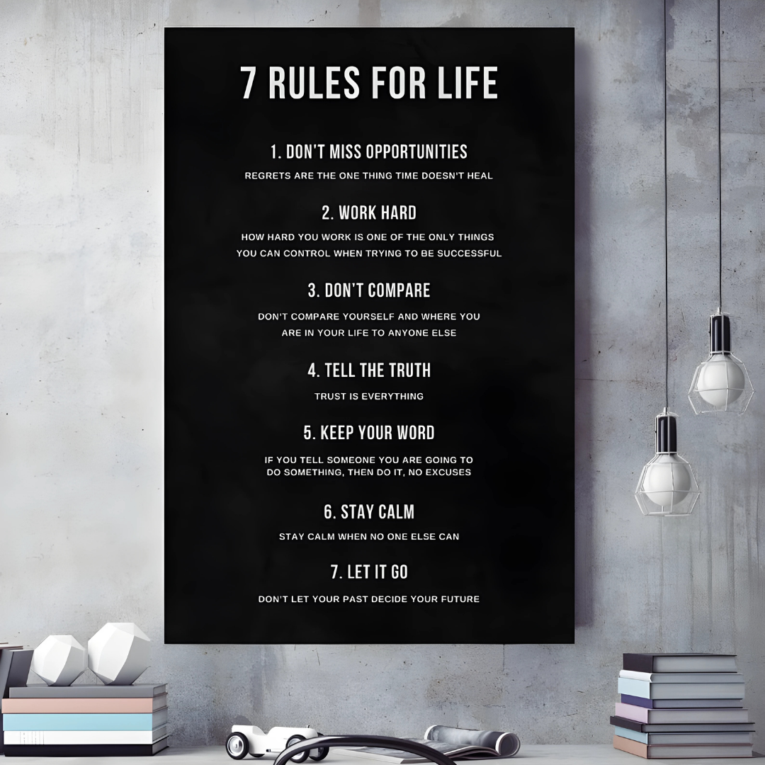 MOTIVATIONAL CANVAS Inspirational Wall Art (Printable+Physical)