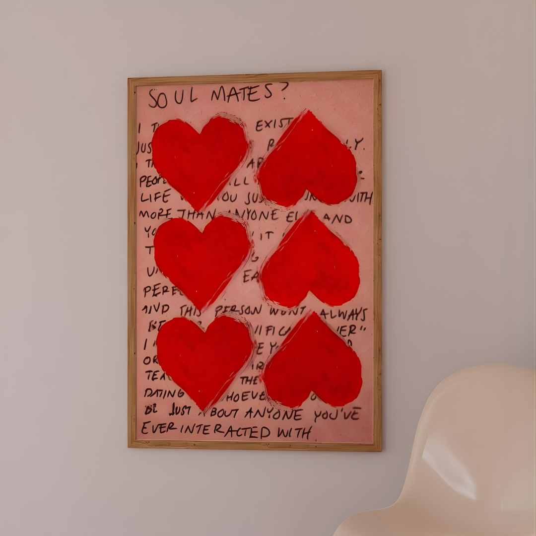 Soulmate Poster wall art(Printable+Physical)