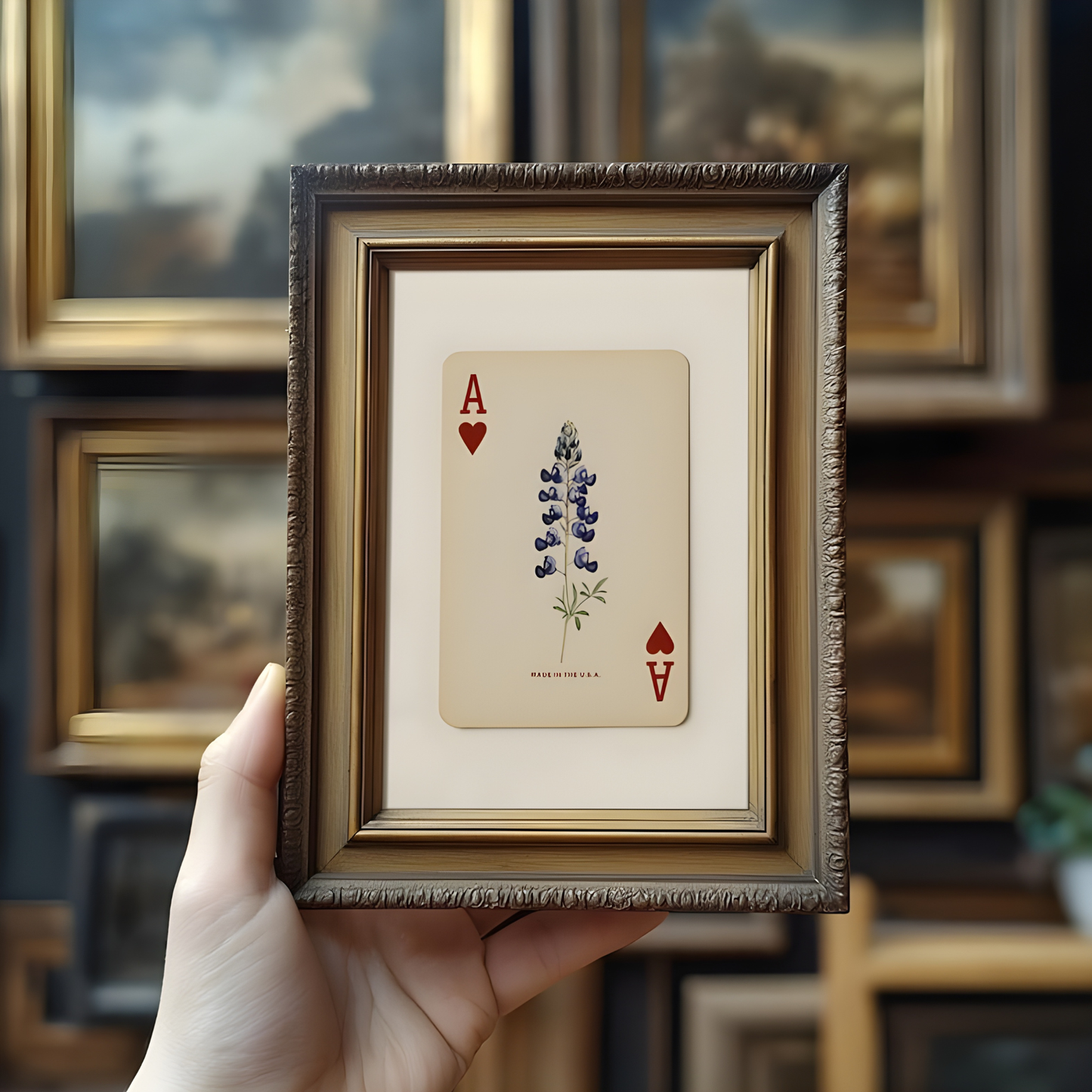 Texas Bluebonnet Framed Wall Art(Printable+Physical)