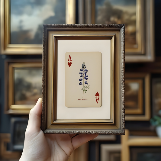 Texas Bluebonnet Framed Wall Art(Printable+Physical)