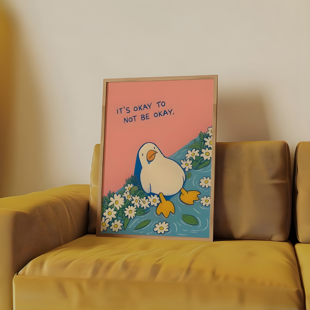 School Counselor Office Poster Therapist Art Print (Printable+Physical)