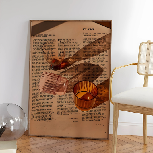 Typography Trendy Wall Art(Printable+Physical)
