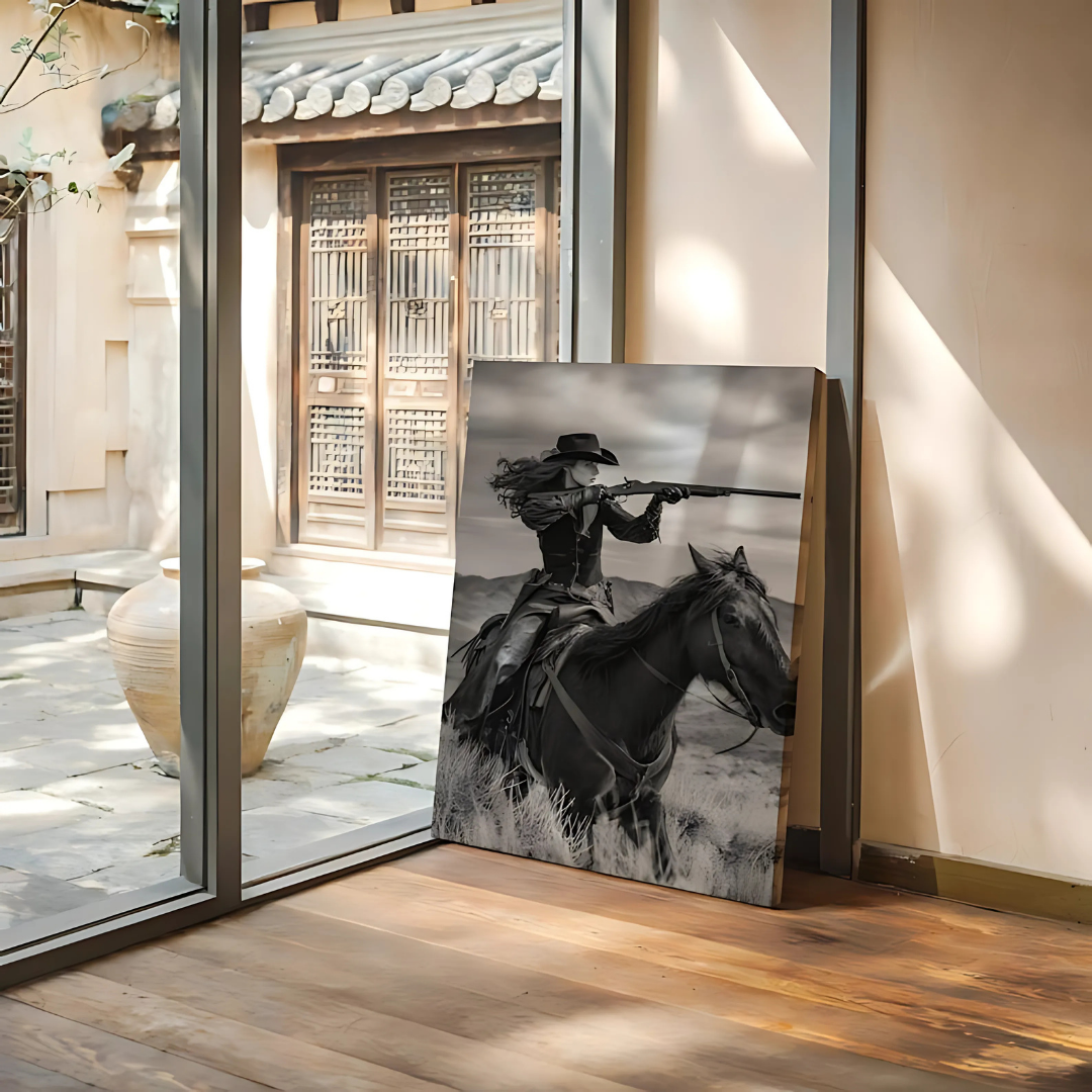 Black and White Western Wall Art(Printable+Physical)
