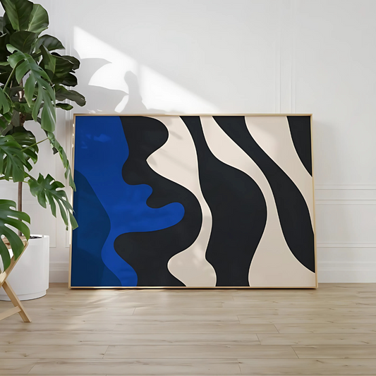 Horizontal Abstract Art Print(Printable+Physical)