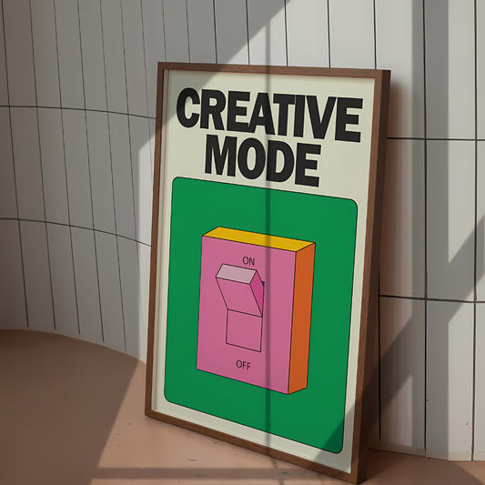 ORIGINAL Creative Mode Wall Print Trendy Wall Art(Printable+Physical)