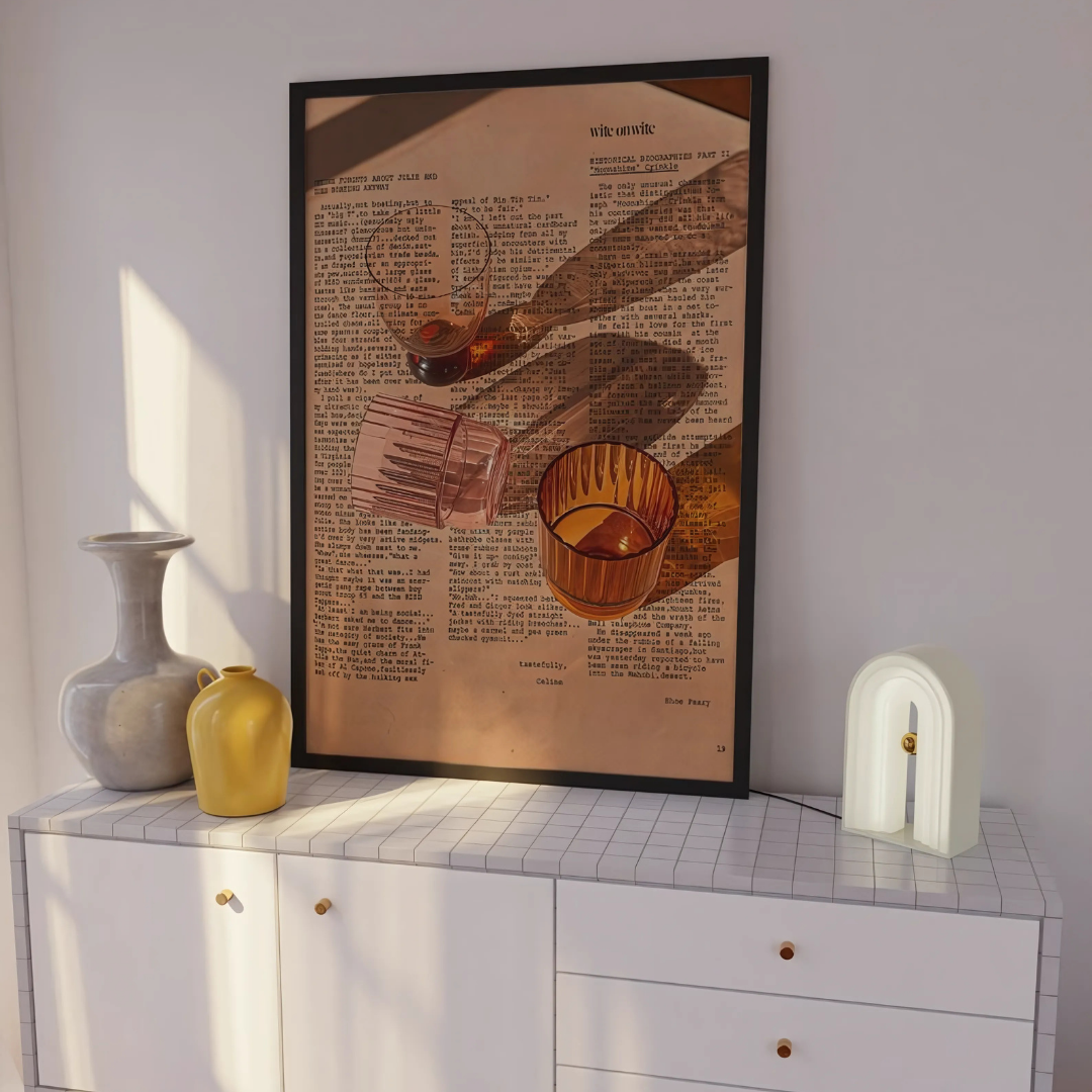 Typography Print Trendy Wall Art(Printable+Physical)