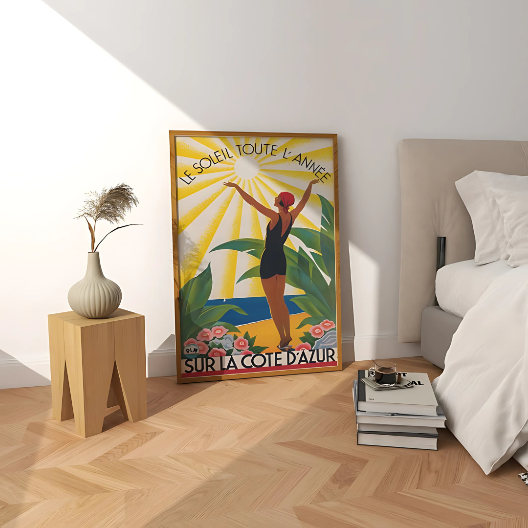 Vintage France Travel Wall Art(Printable+Physical)