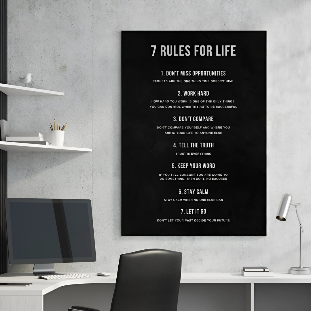 MOTIVATIONAL CANVAS Inspirational Wall Art (Printable+Physical)