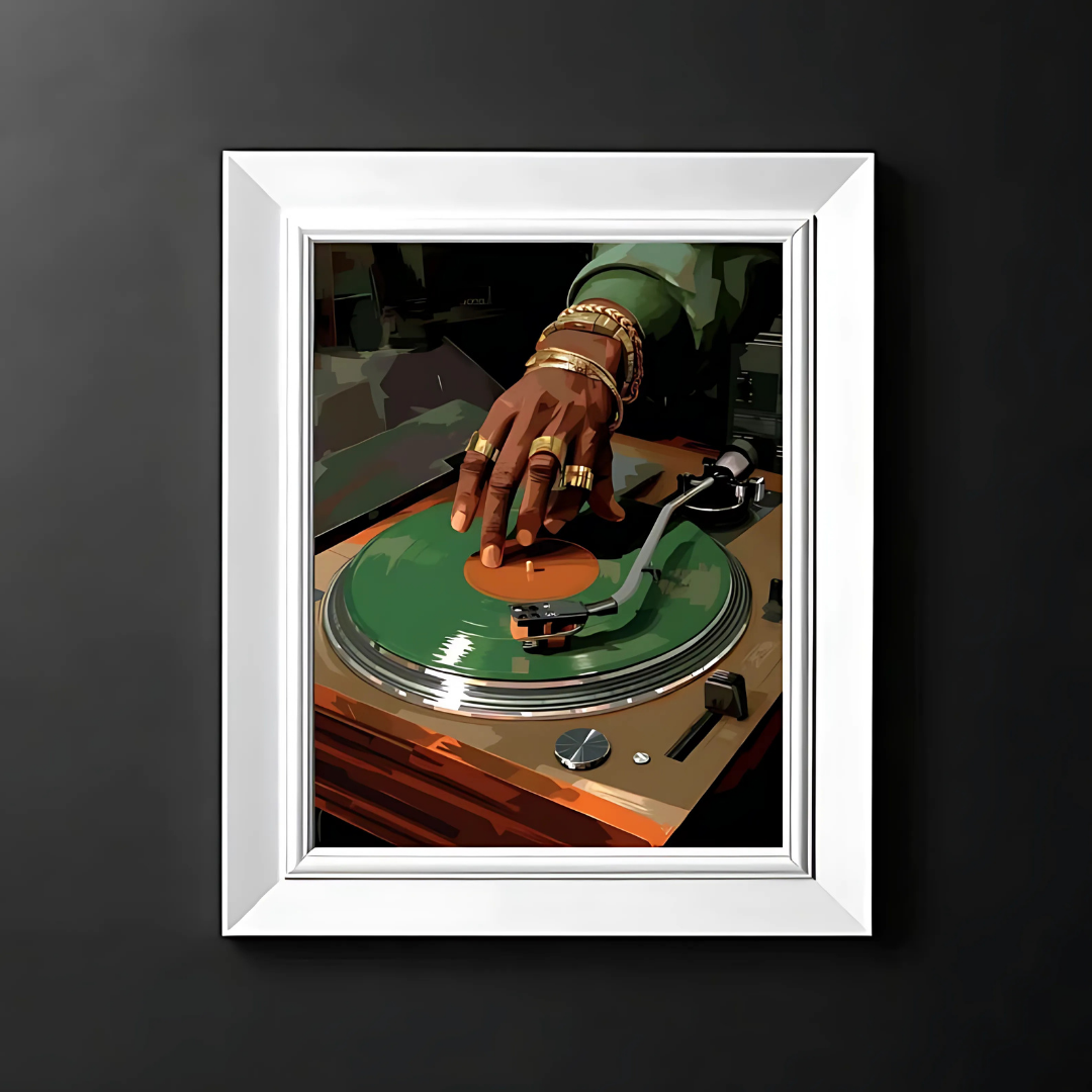 Vinyl Record Music Wall Art(Printable+Physical)