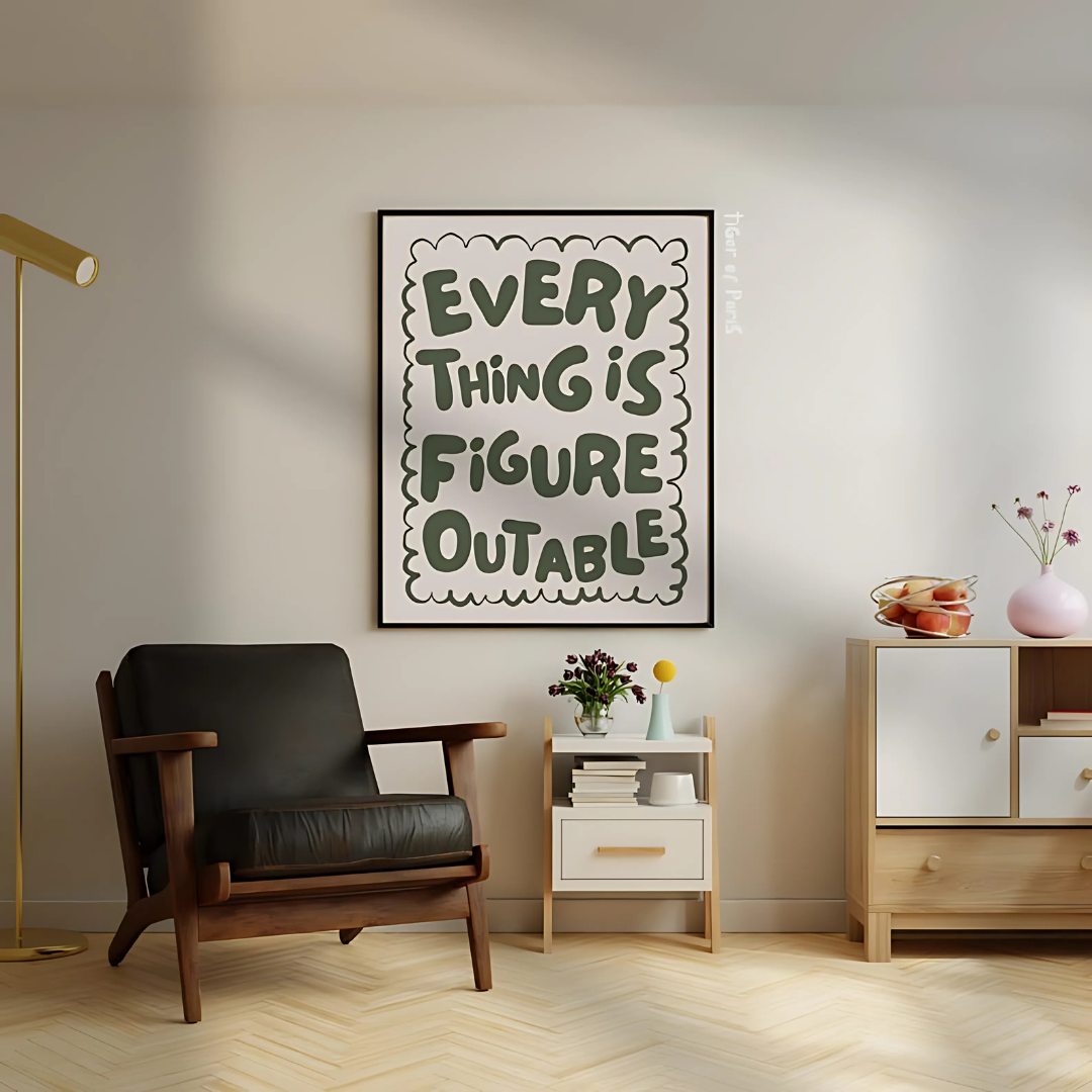 Sage Green Motivational Wall Art(Printable+Physical)